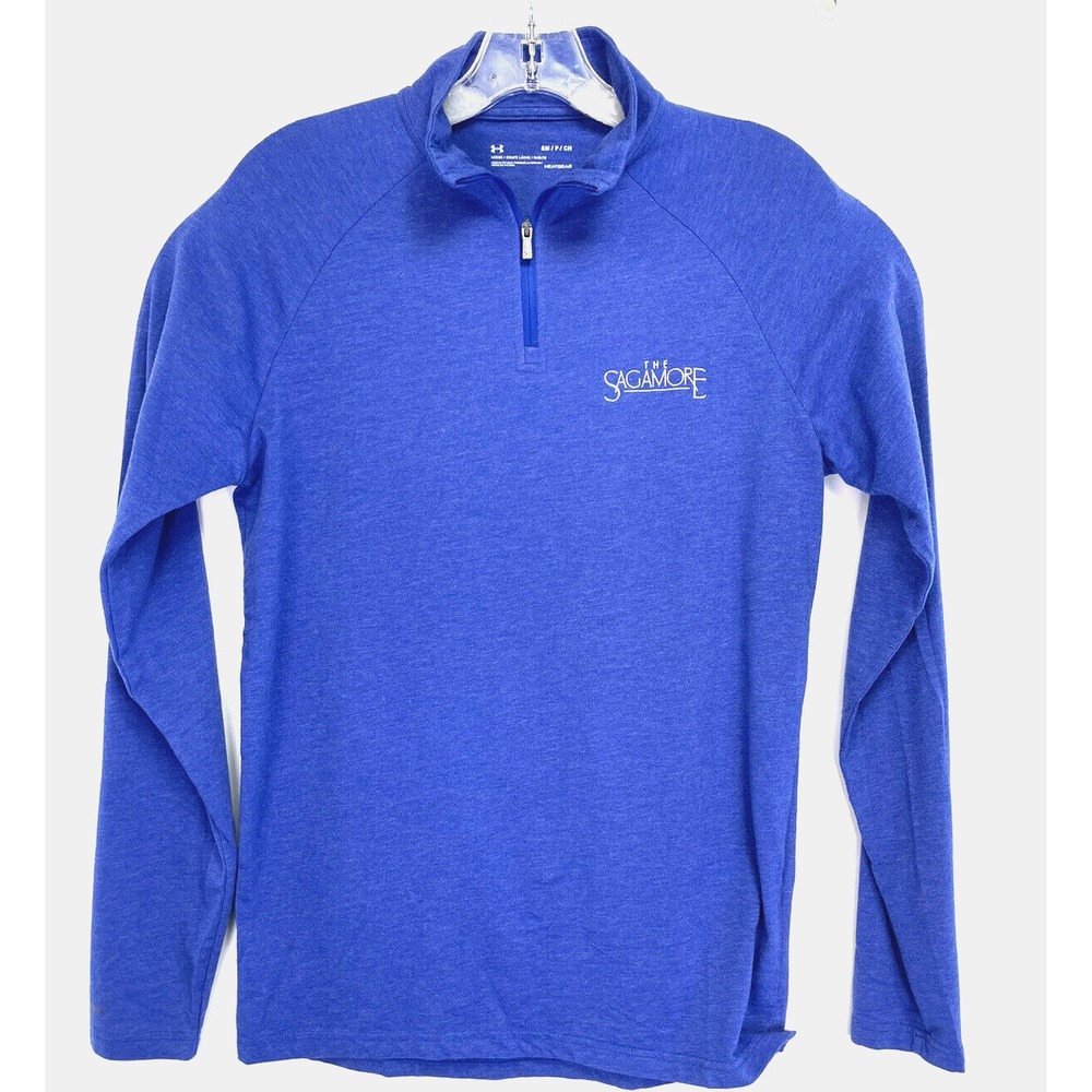 The Sagamore C.C./Under Armour Womens Small Blue 1/4 Zip Up Shirt (V25) Nw/Ots